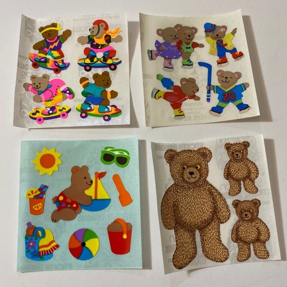 Sandylion bear sticker treasure kit ケース Sandylion Bear Sticker Treasure Kit - Collector Case 1995